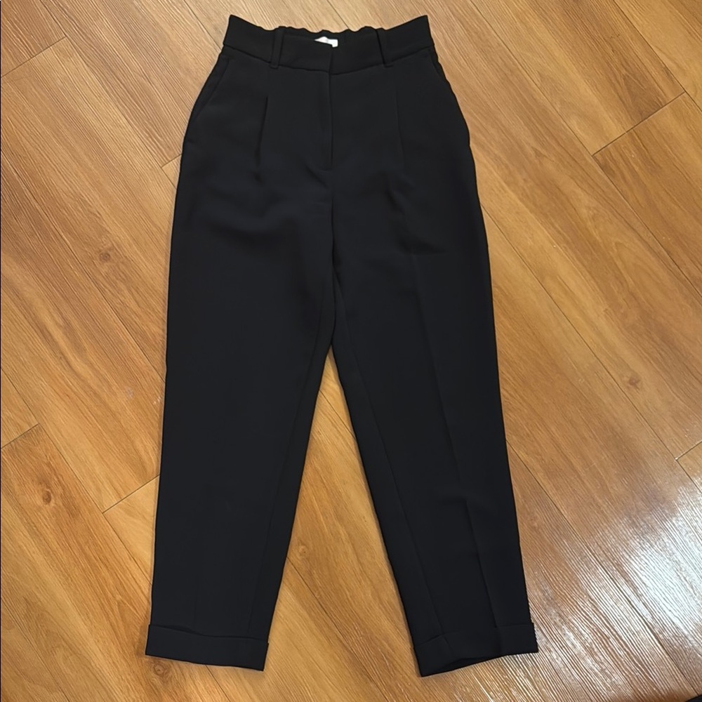 Aritzia Trouser - Wilfed, Elegant Black Women's Pants